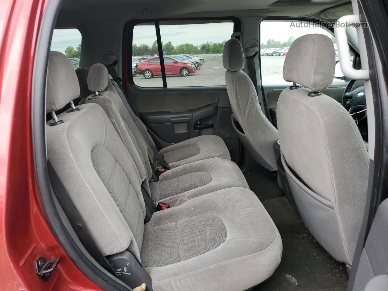 2005 Ford Explorer Xlt Red vin: 1FMZU73E55UA26004