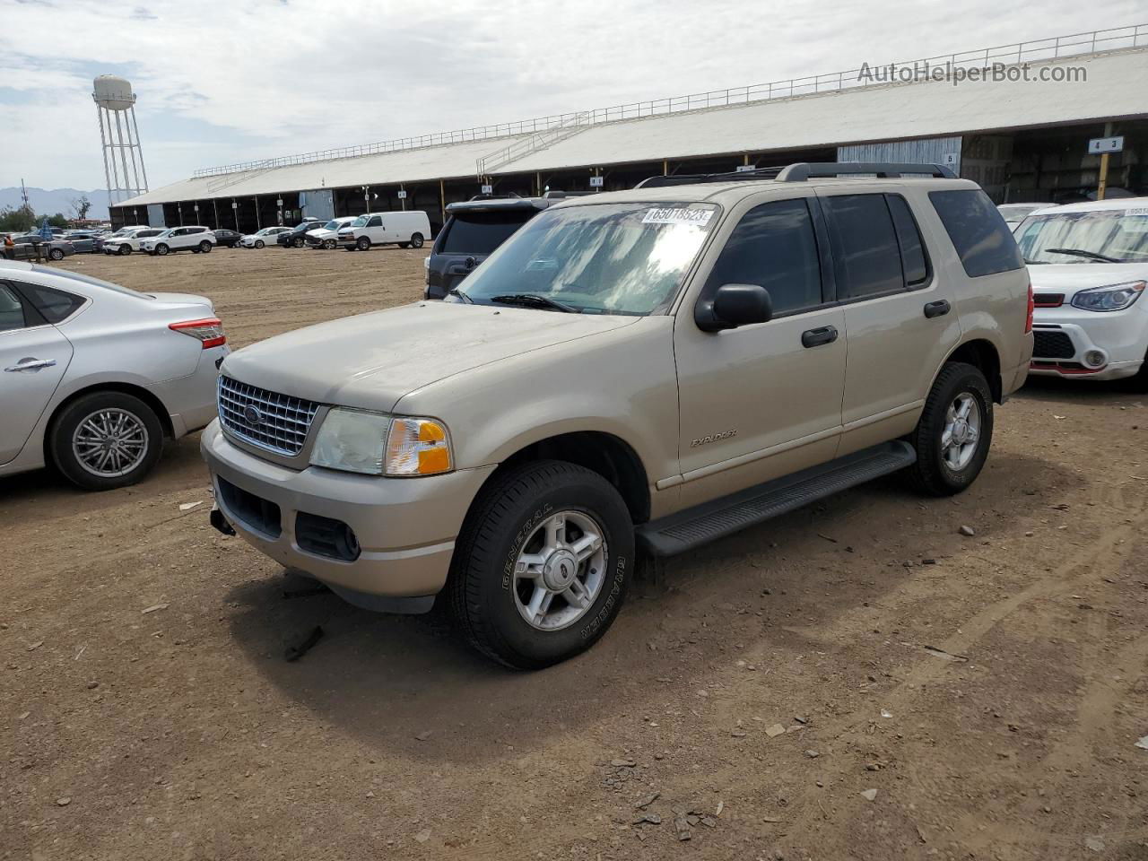 2005 Ford Explorer Xlt Tan vin: 1FMZU73E55UA81813