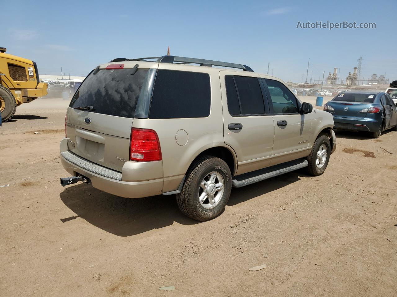 2005 Ford Explorer Xlt Желто-коричневый vin: 1FMZU73E55UA81813