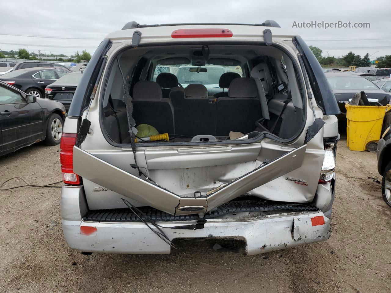 2005 Ford Explorer Xlt Silver vin: 1FMZU73E55UC00671