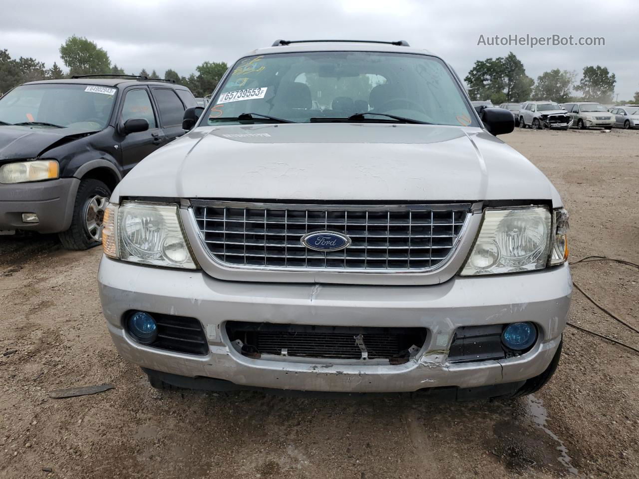 2005 Ford Explorer Xlt Silver vin: 1FMZU73E55UC00671