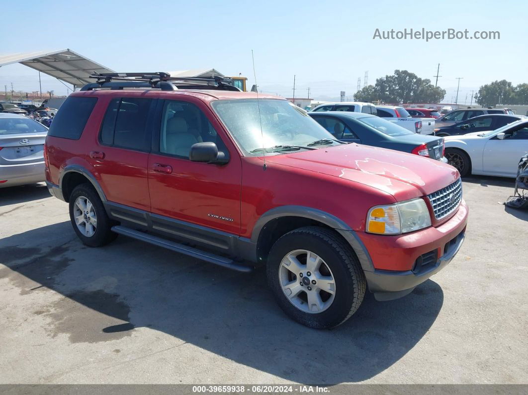 2005 Ford Explorer Xlt/xlt Sport Red vin: 1FMZU73E75UA97270