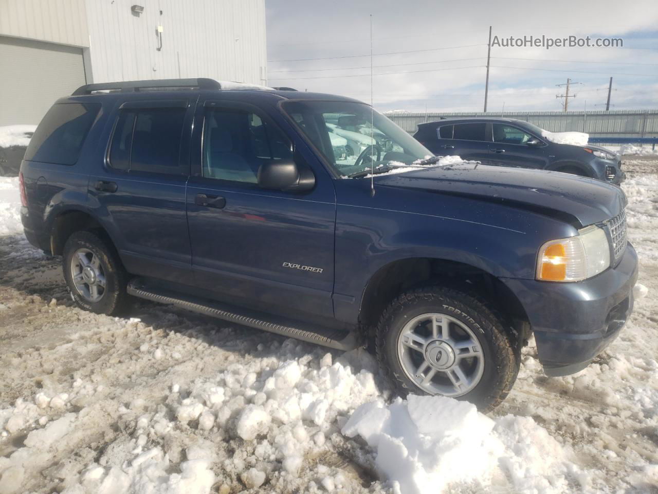 2005 Ford Explorer Xlt Blue vin: 1FMZU73E75ZA55538