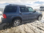 2005 Ford Explorer Xlt Blue vin: 1FMZU73E75ZA55538