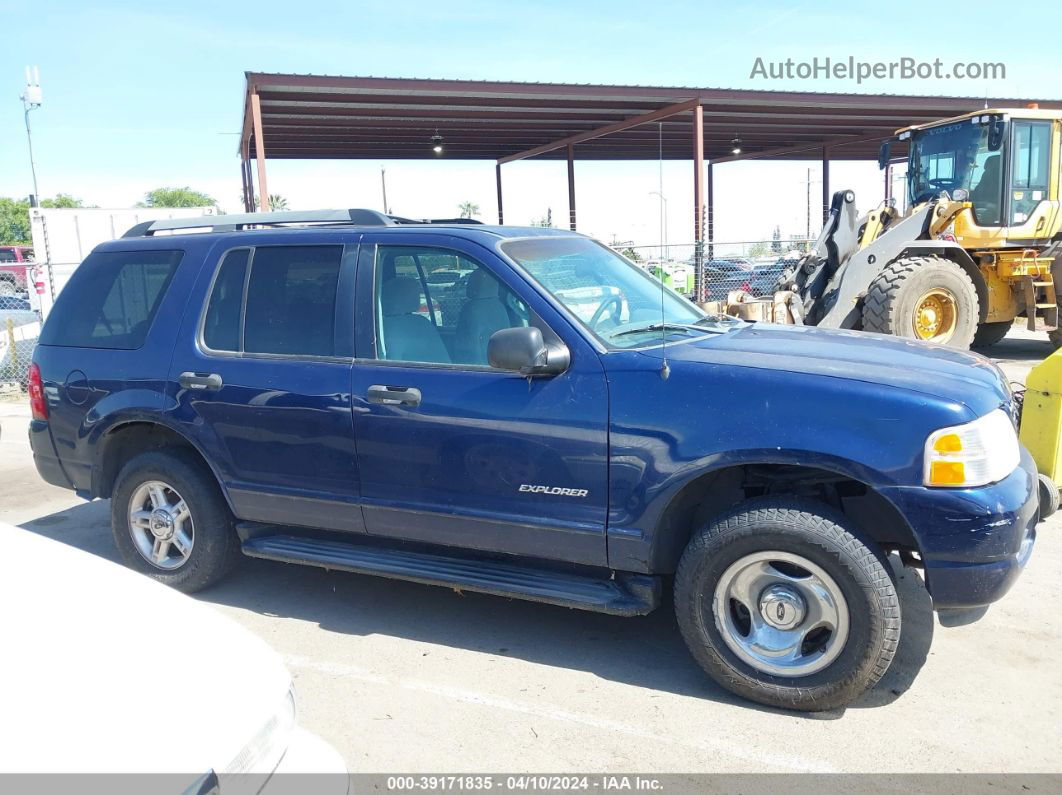 2005 Ford Explorer Xlt/xlt Sport Blue vin: 1FMZU73E95UA03650