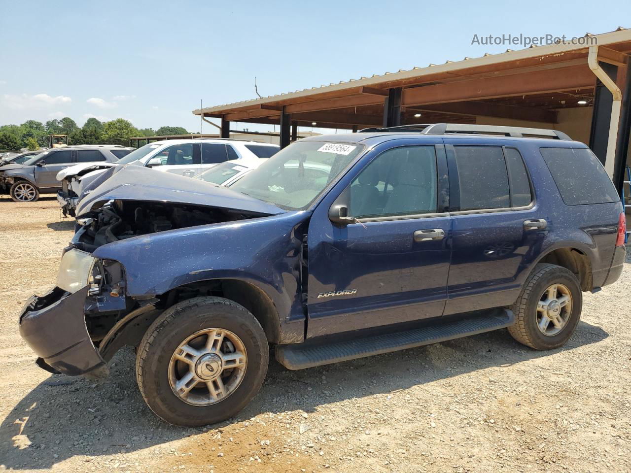 2005 Ford Explorer Xlt Синий vin: 1FMZU73E95UA61385