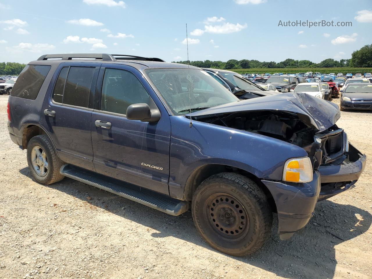 2005 Ford Explorer Xlt Синий vin: 1FMZU73E95UA61385