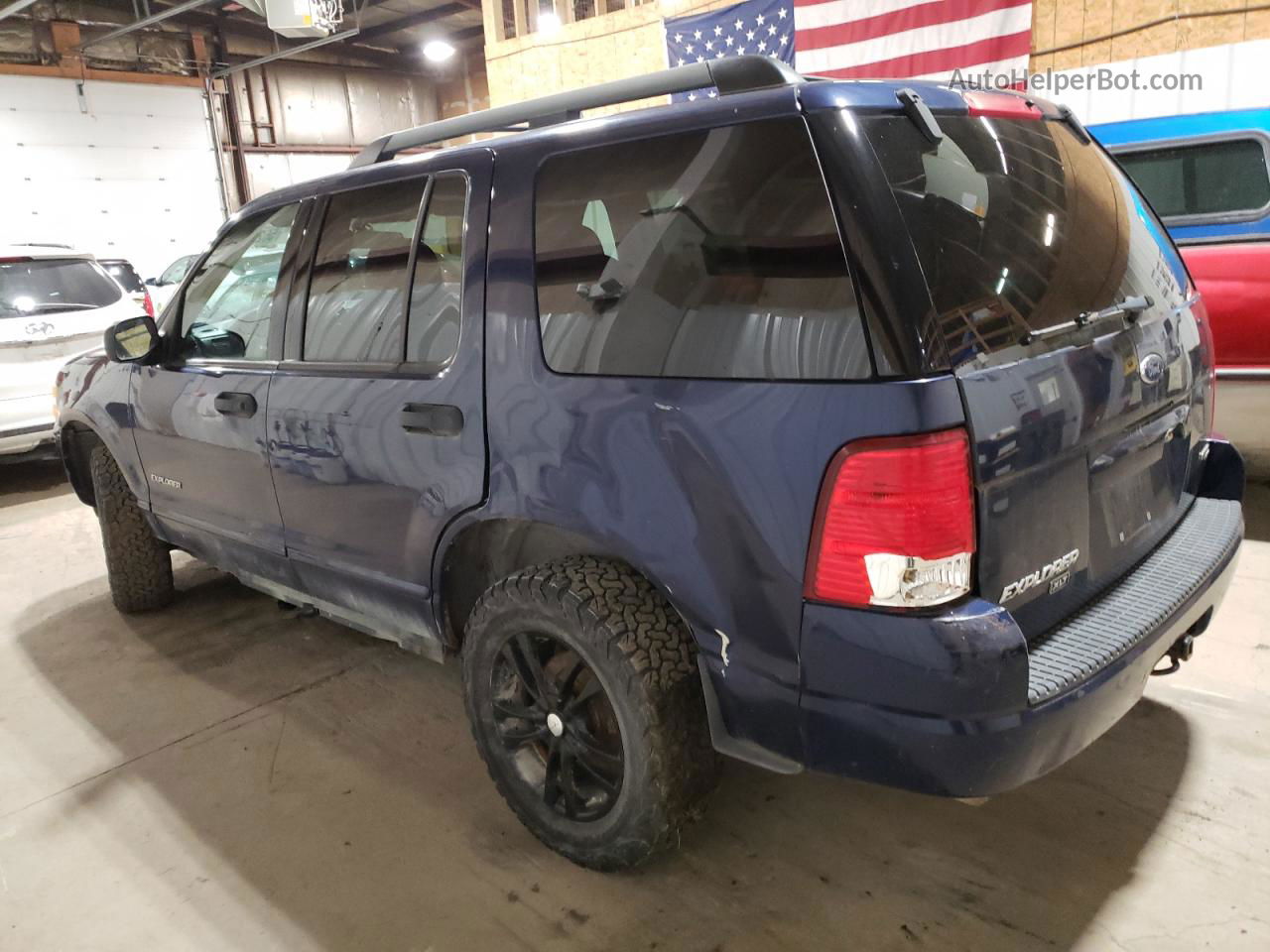 2005 Ford Explorer Xlt Blue vin: 1FMZU73E95UB58490