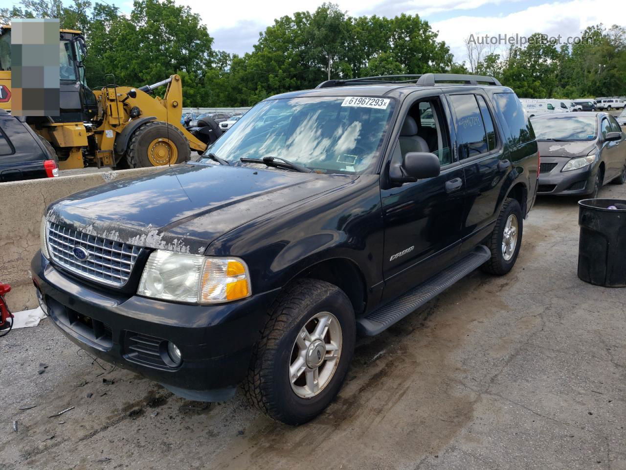 2005 Ford Explorer Xlt Черный vin: 1FMZU73E95ZA03277