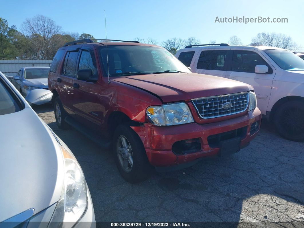 2005 Ford Explorer Xlt/xlt Sport Red vin: 1FMZU73EX5UA76560