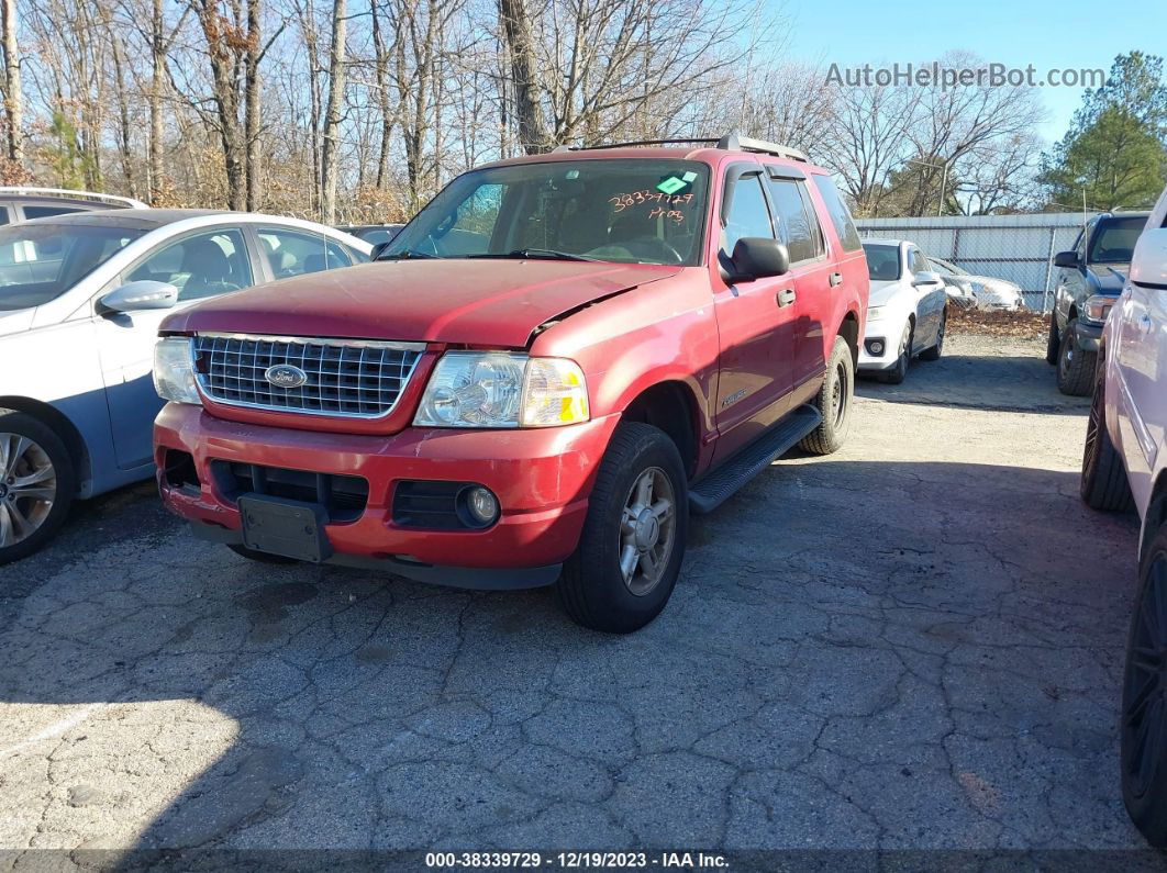 2005 Ford Explorer Xlt/xlt Sport Red vin: 1FMZU73EX5UA76560