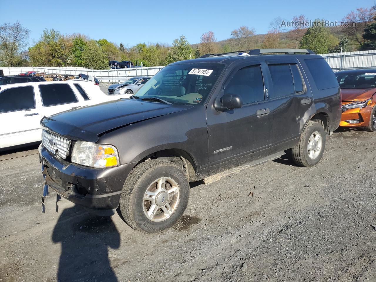 2005 Ford Explorer Xlt Charcoal vin: 1FMZU73K05UA06717