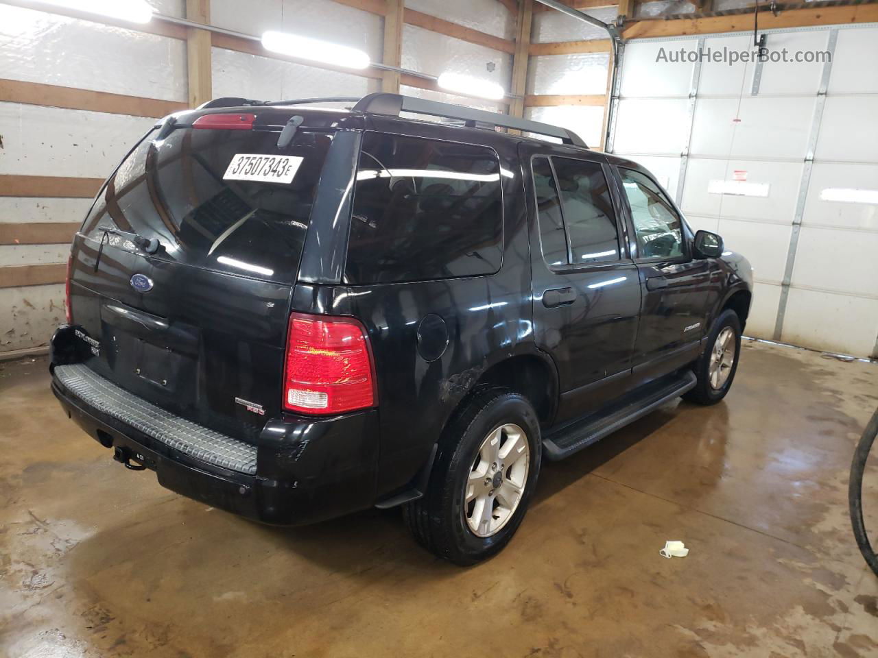 2005 Ford Explorer Xlt Black vin: 1FMZU73K05ZA40370