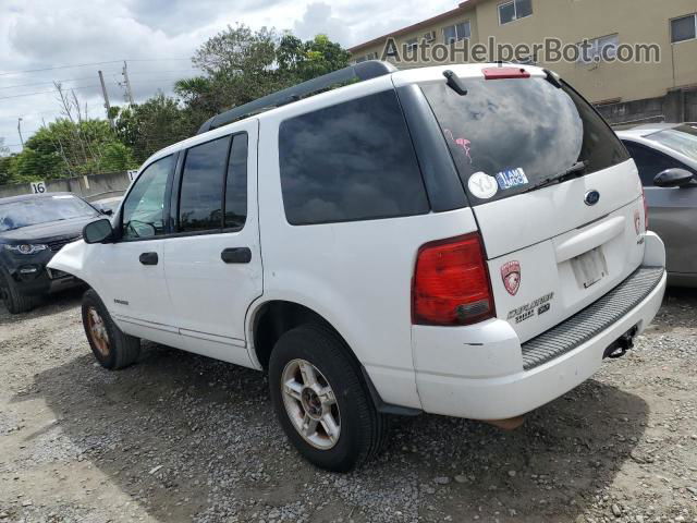 2005 Ford Explorer Xlt White vin: 1FMZU73K15UA74783