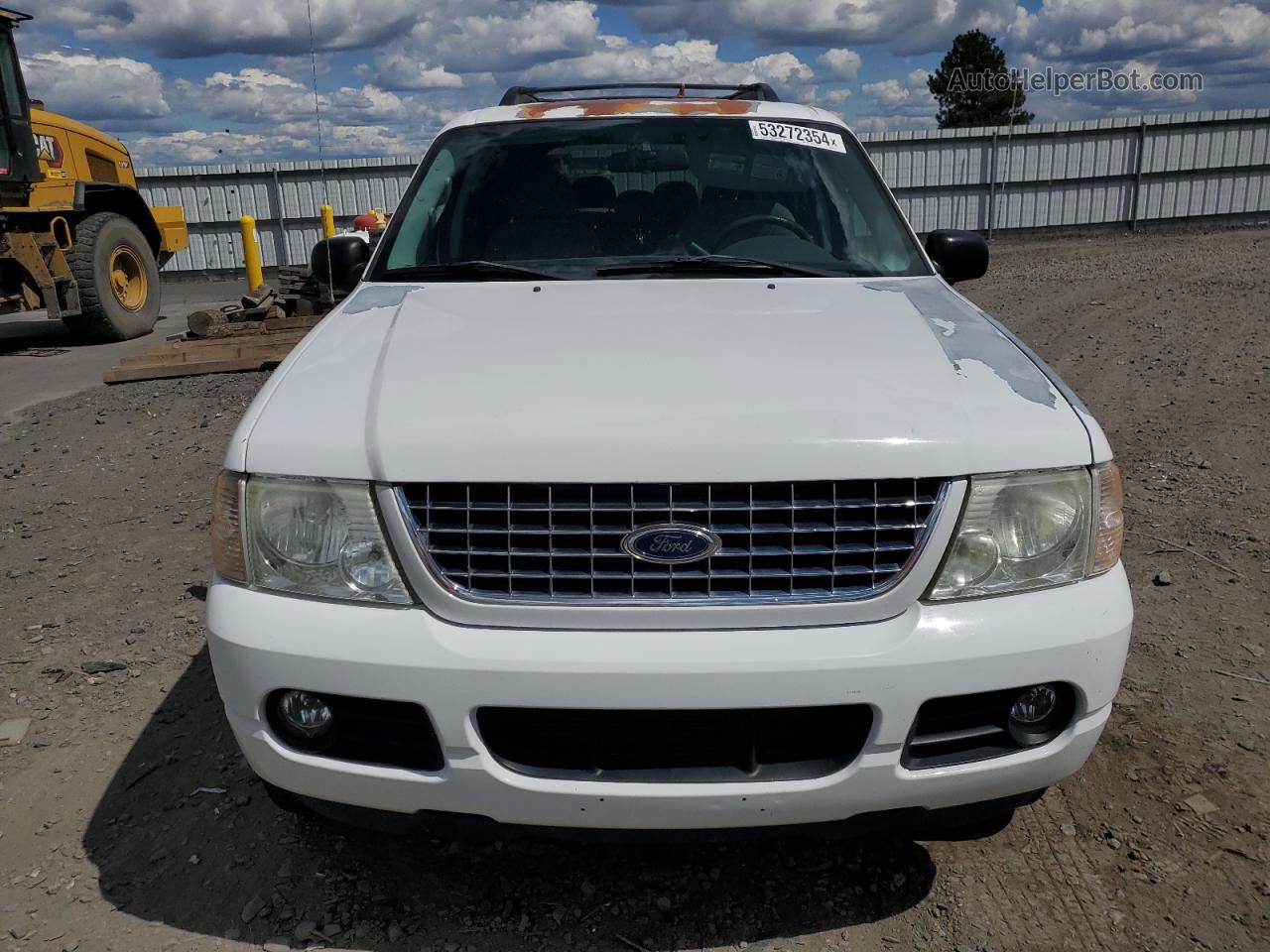 2005 Ford Explorer Xlt White vin: 1FMZU73K15UB17342