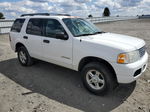 2005 Ford Explorer Xlt White vin: 1FMZU73K15UB17342