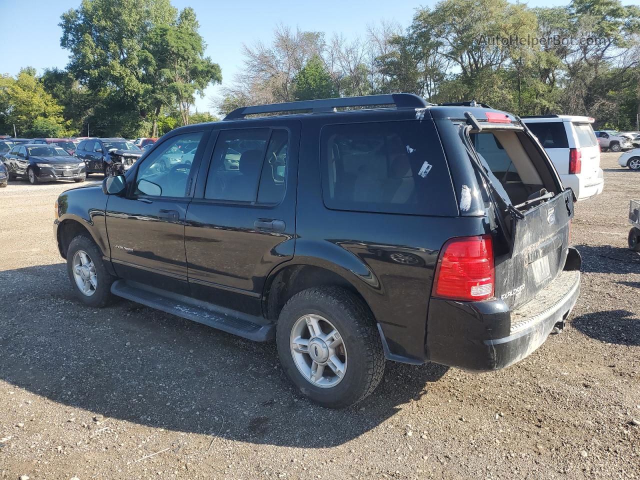 2005 Ford Explorer Xlt Black vin: 1FMZU73K15ZA63608