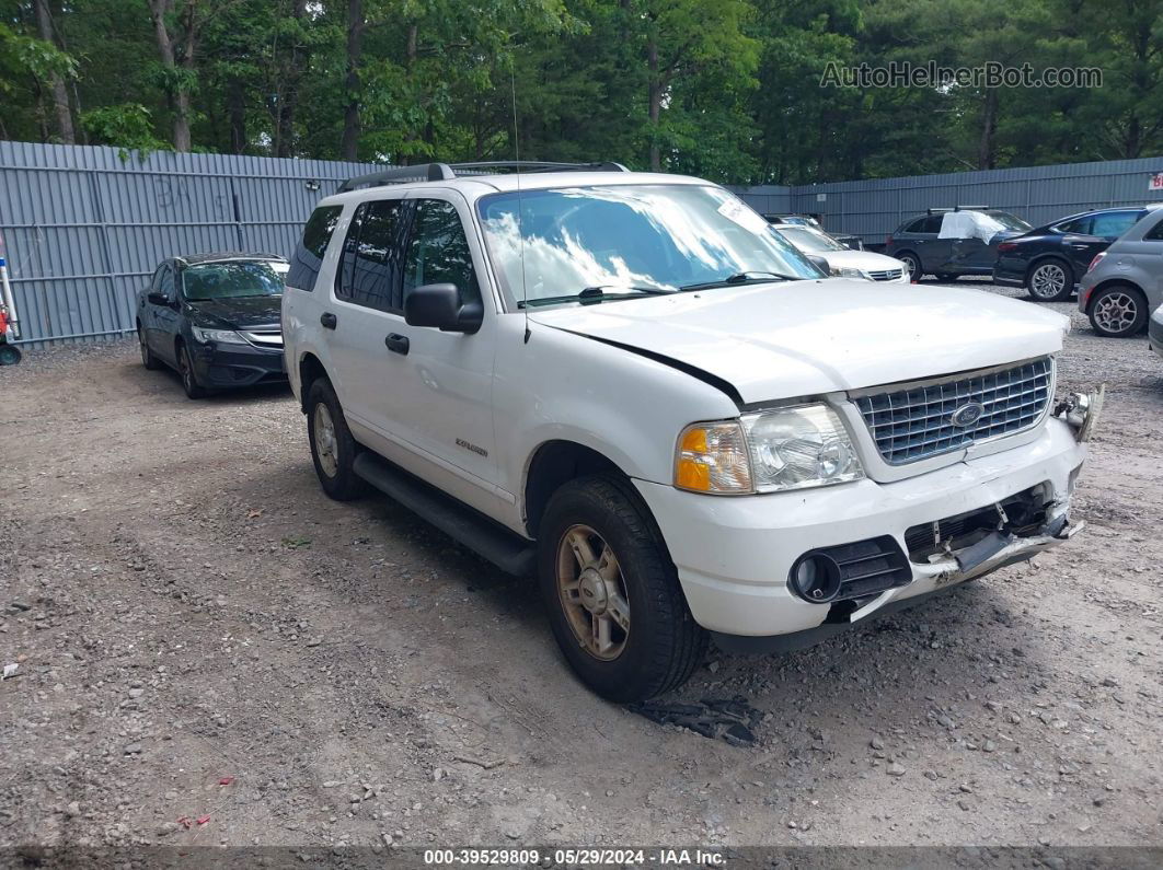 2005 Ford Explorer Xlt/xlt Sport White vin: 1FMZU73K25UB33646