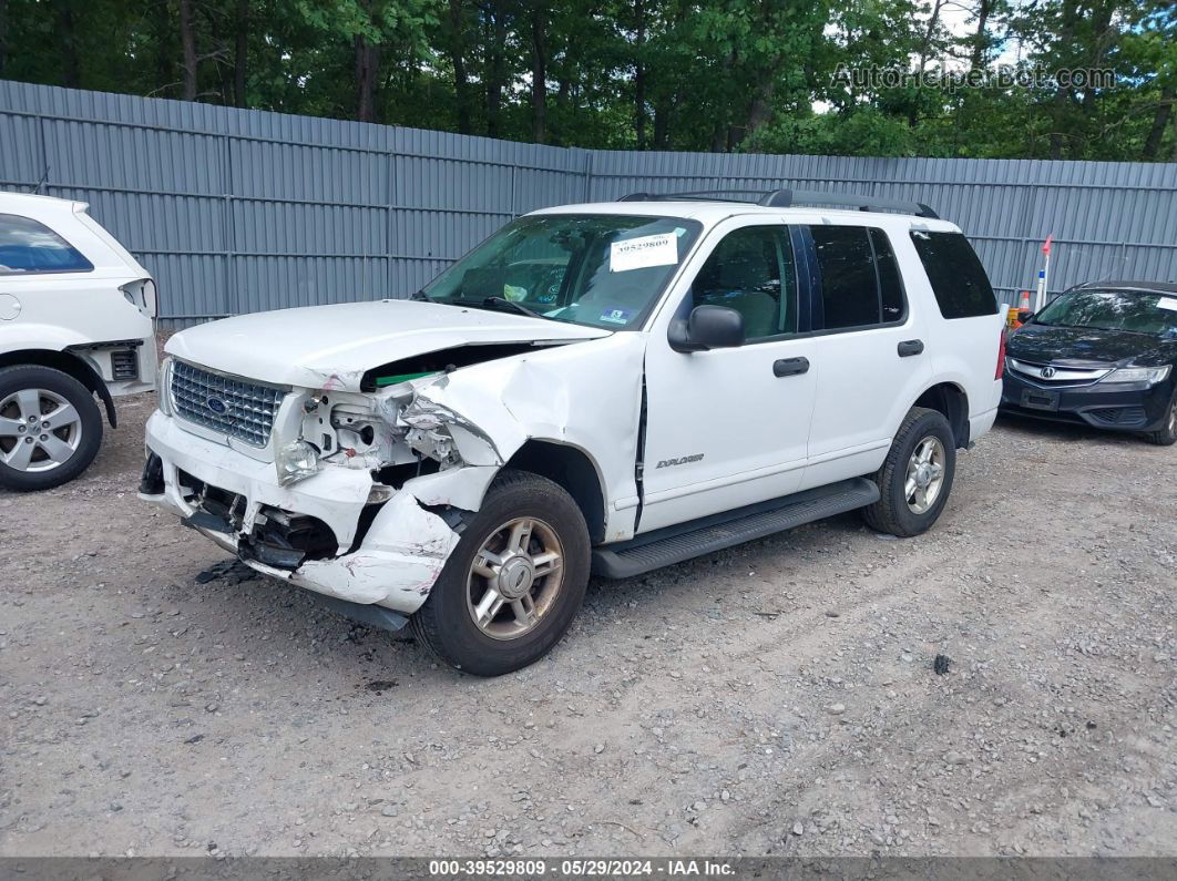 2005 Ford Explorer Xlt/xlt Sport White vin: 1FMZU73K25UB33646