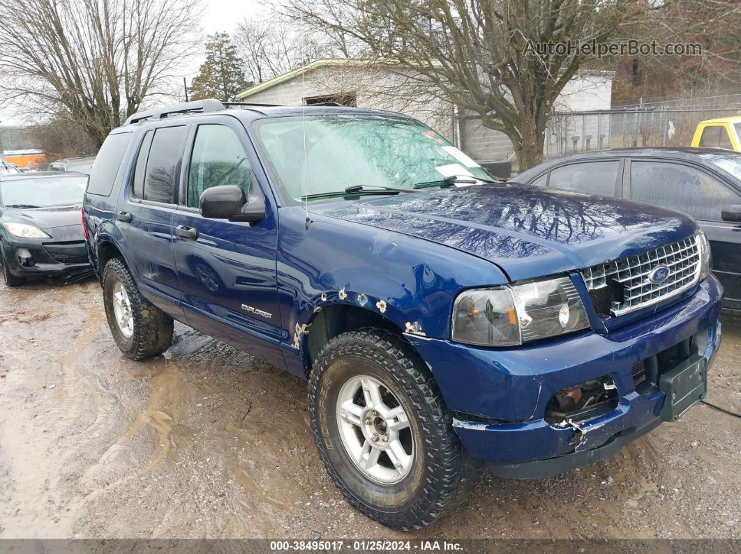 2005 Ford Explorer Xlt/xlt Sport Blue vin: 1FMZU73K25UB53170