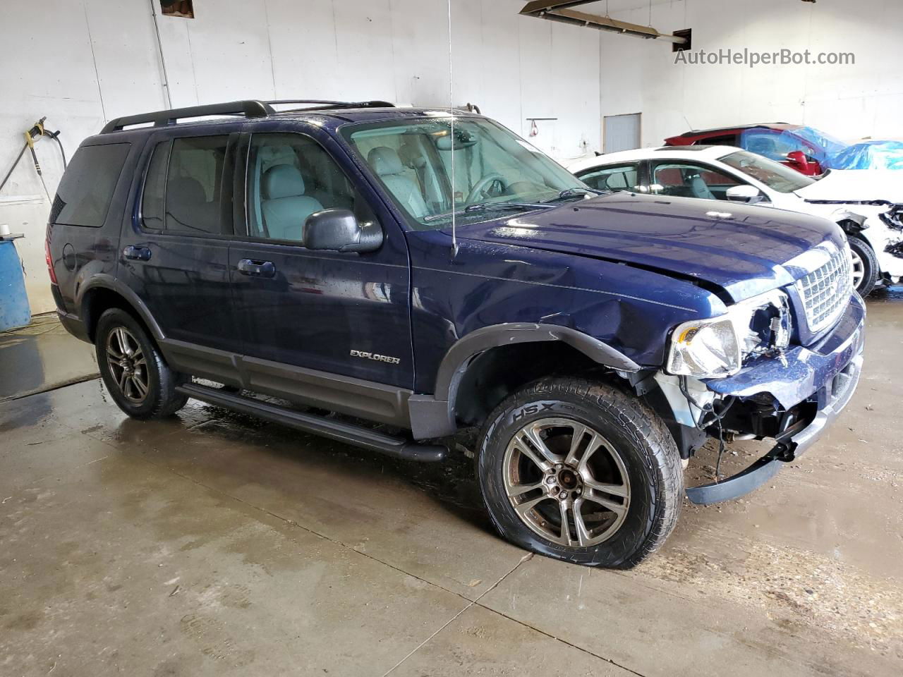 2005 Ford Explorer Xlt Blue vin: 1FMZU73K35UA62134