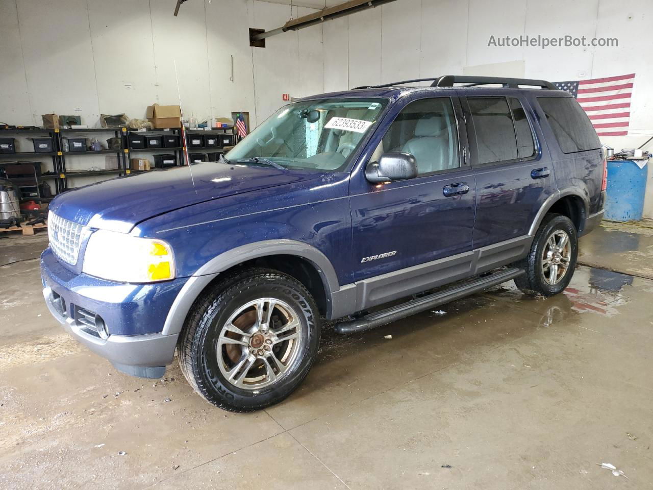 2005 Ford Explorer Xlt Blue vin: 1FMZU73K35UA62134