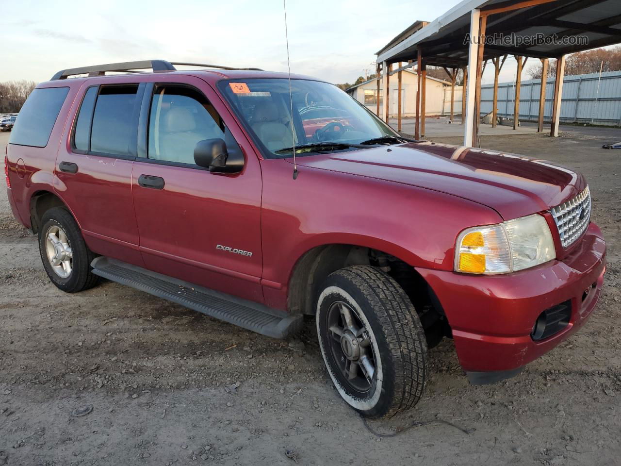 2005 Ford Explorer Xlt Red vin: 1FMZU73K35UC03803