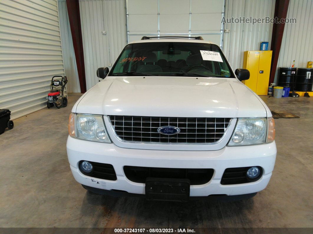 2005 Ford Explorer Xlt White vin: 1FMZU73K35ZA17276