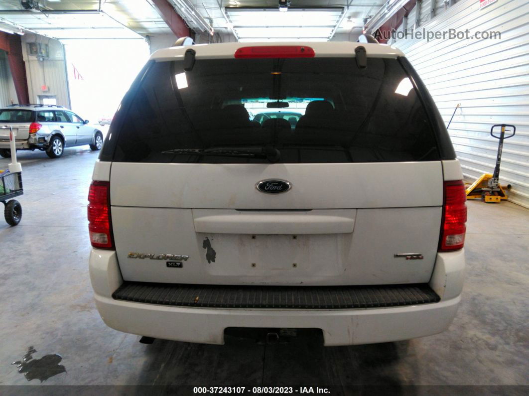 2005 Ford Explorer Xlt White vin: 1FMZU73K35ZA17276