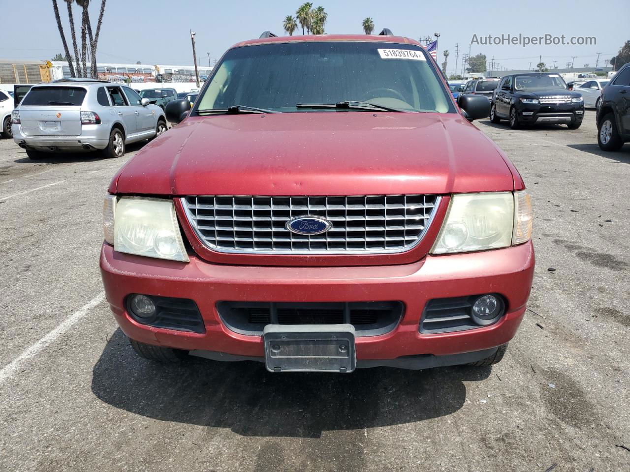 2005 Ford Explorer Xlt Red vin: 1FMZU73K45UB43448