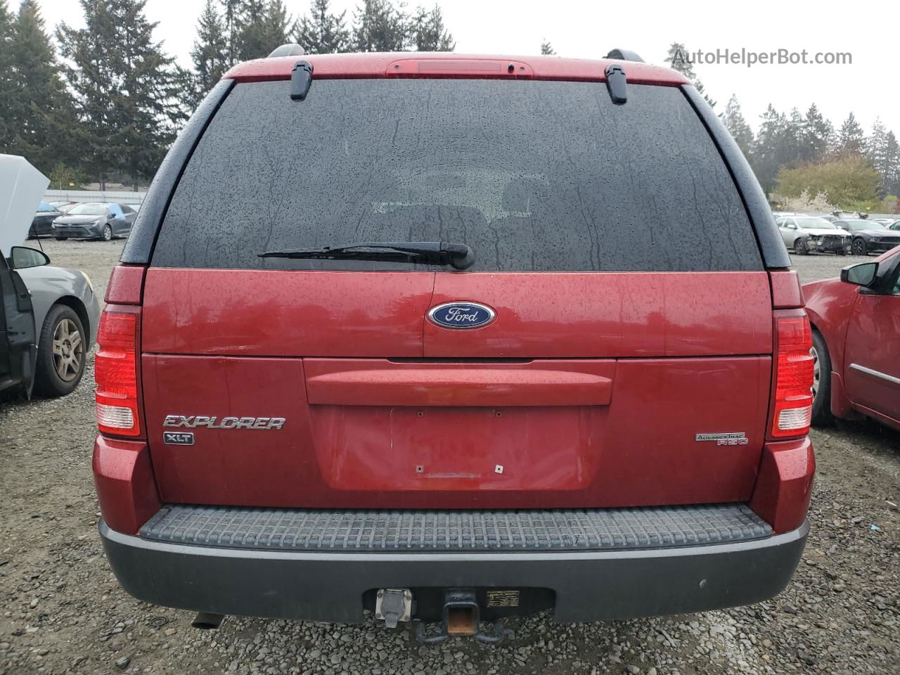 2005 Ford Explorer Xlt Red vin: 1FMZU73K55UA09869