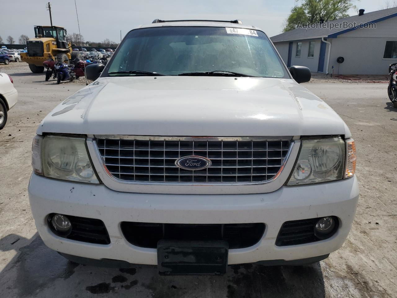 2005 Ford Explorer Xlt White vin: 1FMZU73K55UB41515