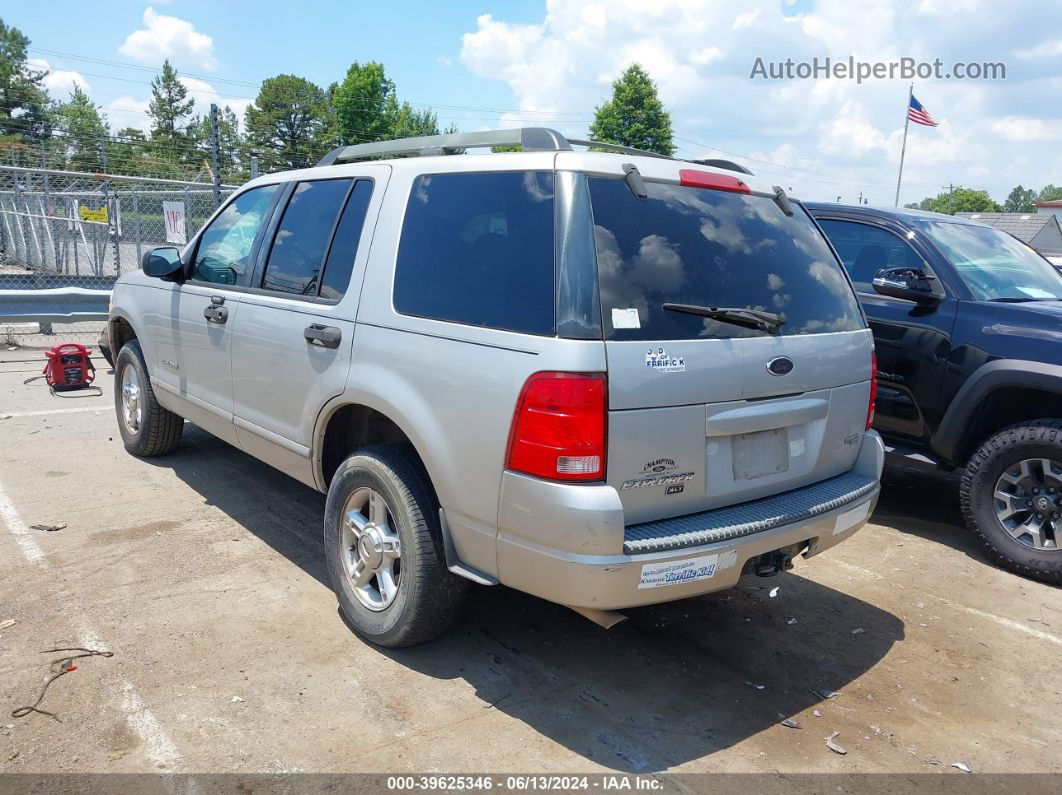 2005 Ford Explorer Xlt/xlt Sport Silver vin: 1FMZU73K55ZA19899