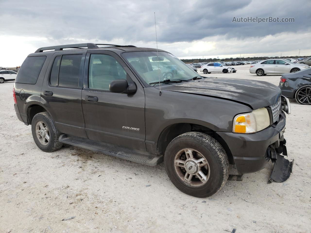 2005 Ford Explorer Xlt Brown vin: 1FMZU73K65UA44405