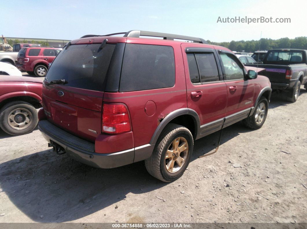 2005 Ford Explorer Xlt Red vin: 1FMZU73K65UA60832