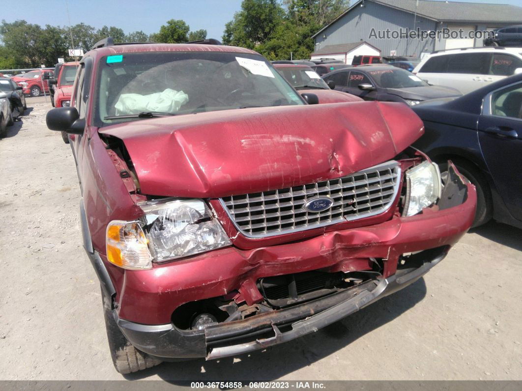 2005 Ford Explorer Xlt Red vin: 1FMZU73K65UA60832