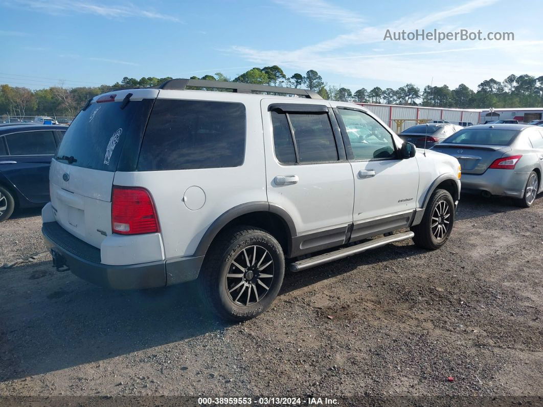 2005 Ford Explorer Xlt/xlt Sport White vin: 1FMZU73K65ZA11536