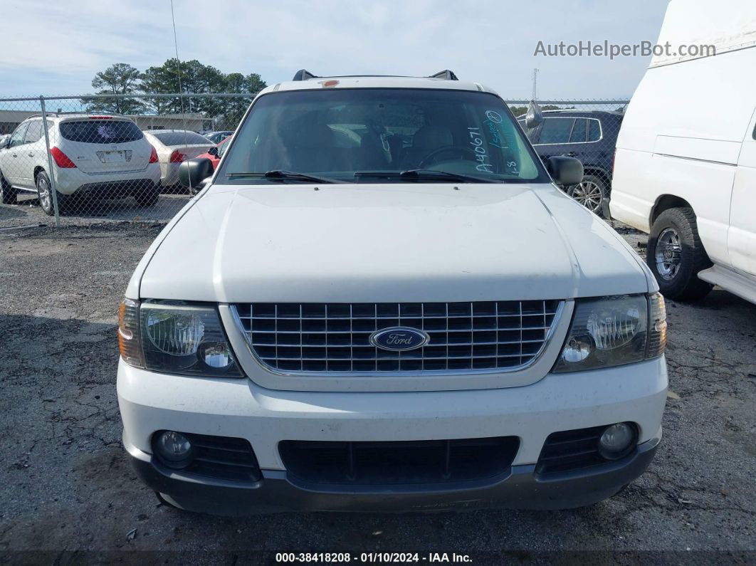 2005 Ford Explorer Xlt/xlt Sport White vin: 1FMZU73K75UA40671