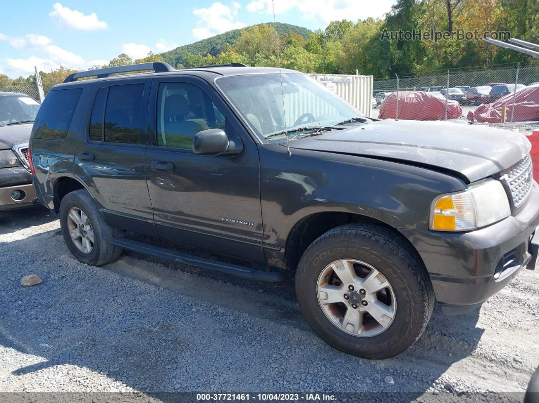 2005 Ford Explorer Xlt Gray vin: 1FMZU73K75UA75064