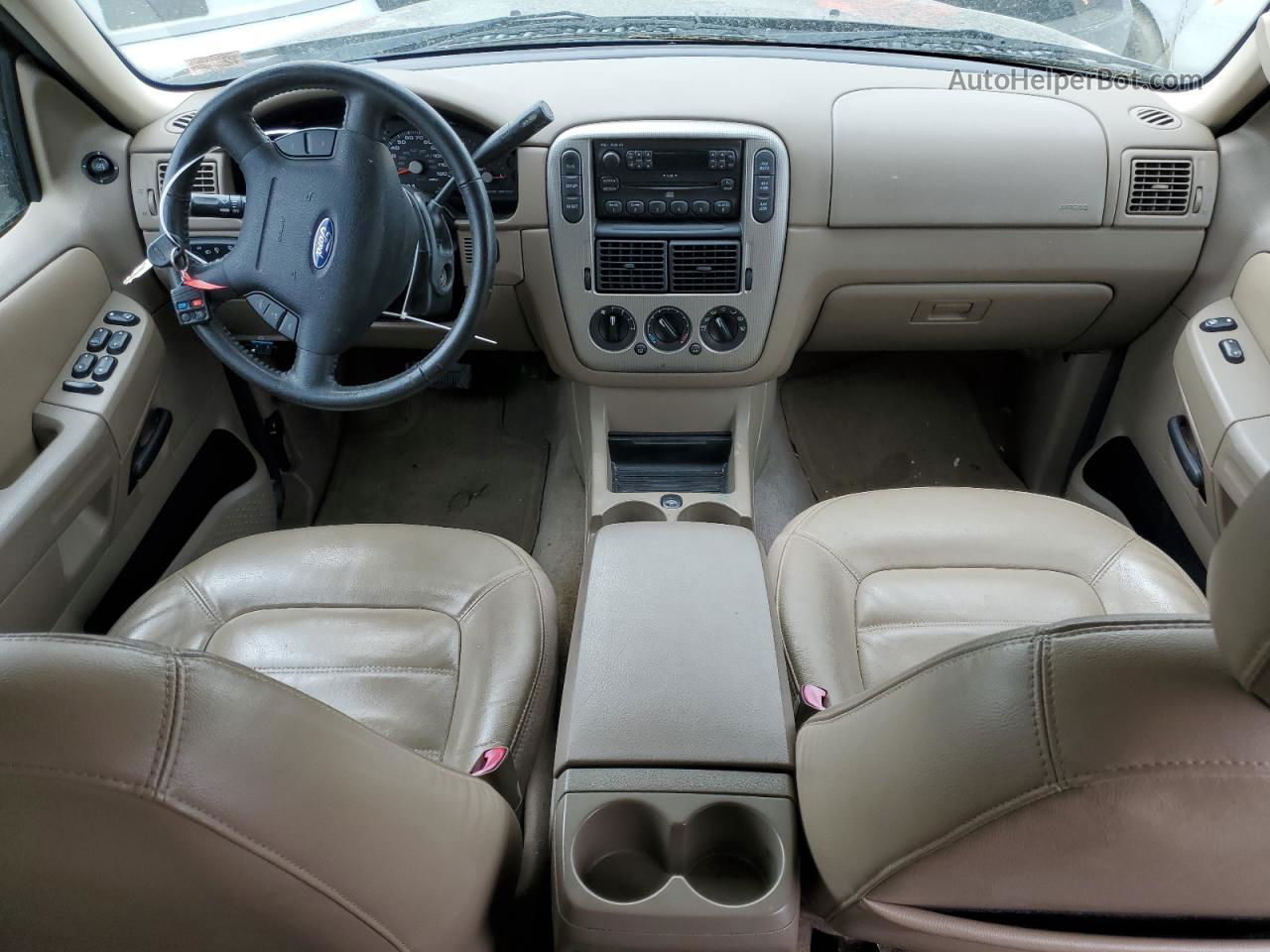 2005 Ford Explorer Xlt Beige vin: 1FMZU73K75UA95881