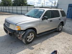 2005 Ford Explorer Xlt Silver vin: 1FMZU73K85UA50934