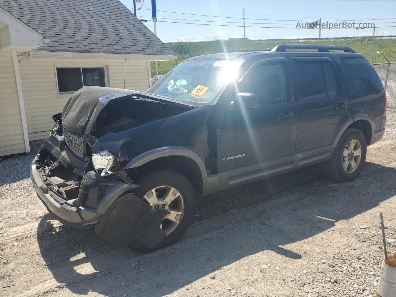 2005 Ford Explorer Xlt Black vin: 1FMZU73K85UC00024