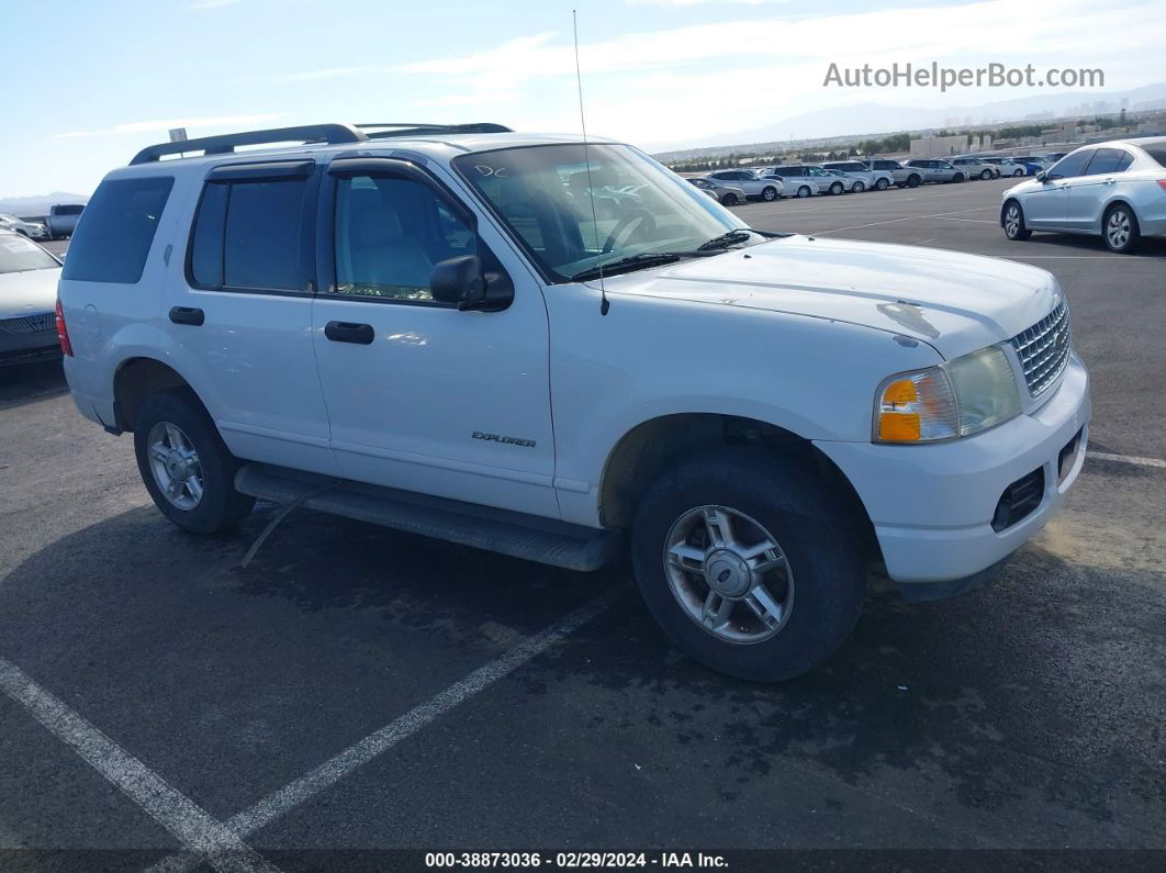 2005 Ford Explorer Xlt/xlt Sport White vin: 1FMZU73K85UC03733