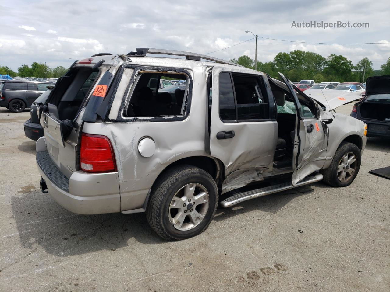 2005 Ford Explorer Xlt Silver vin: 1FMZU73K95UA31633