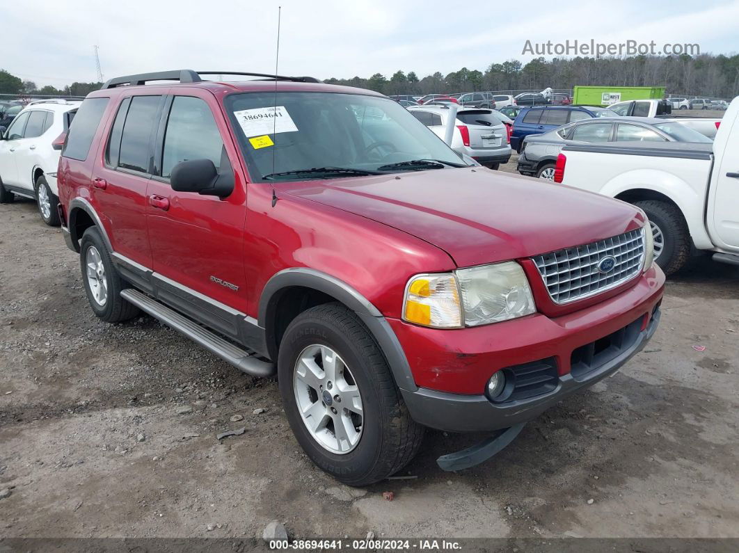 2005 Ford Explorer Xlt/xlt Sport Red vin: 1FMZU73K95UA74319