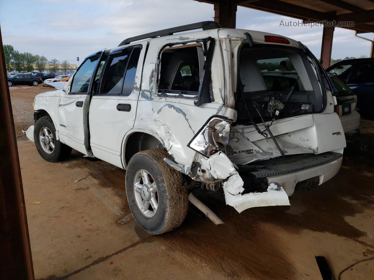 2005 Ford Explorer Xlt White vin: 1FMZU73K95ZA30453