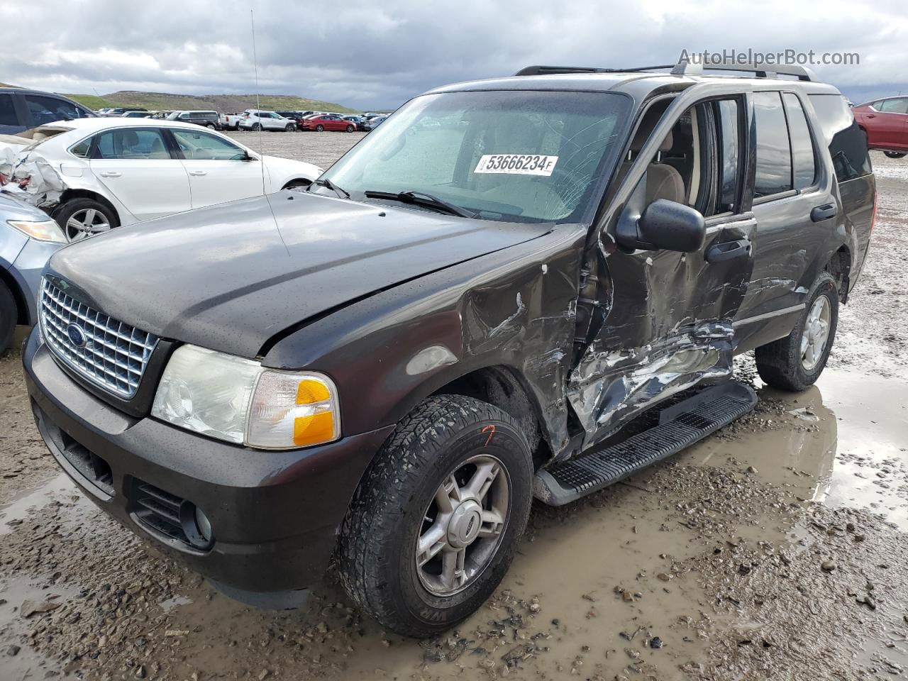 2005 Ford Explorer Xlt Brown vin: 1FMZU73K95ZA31053