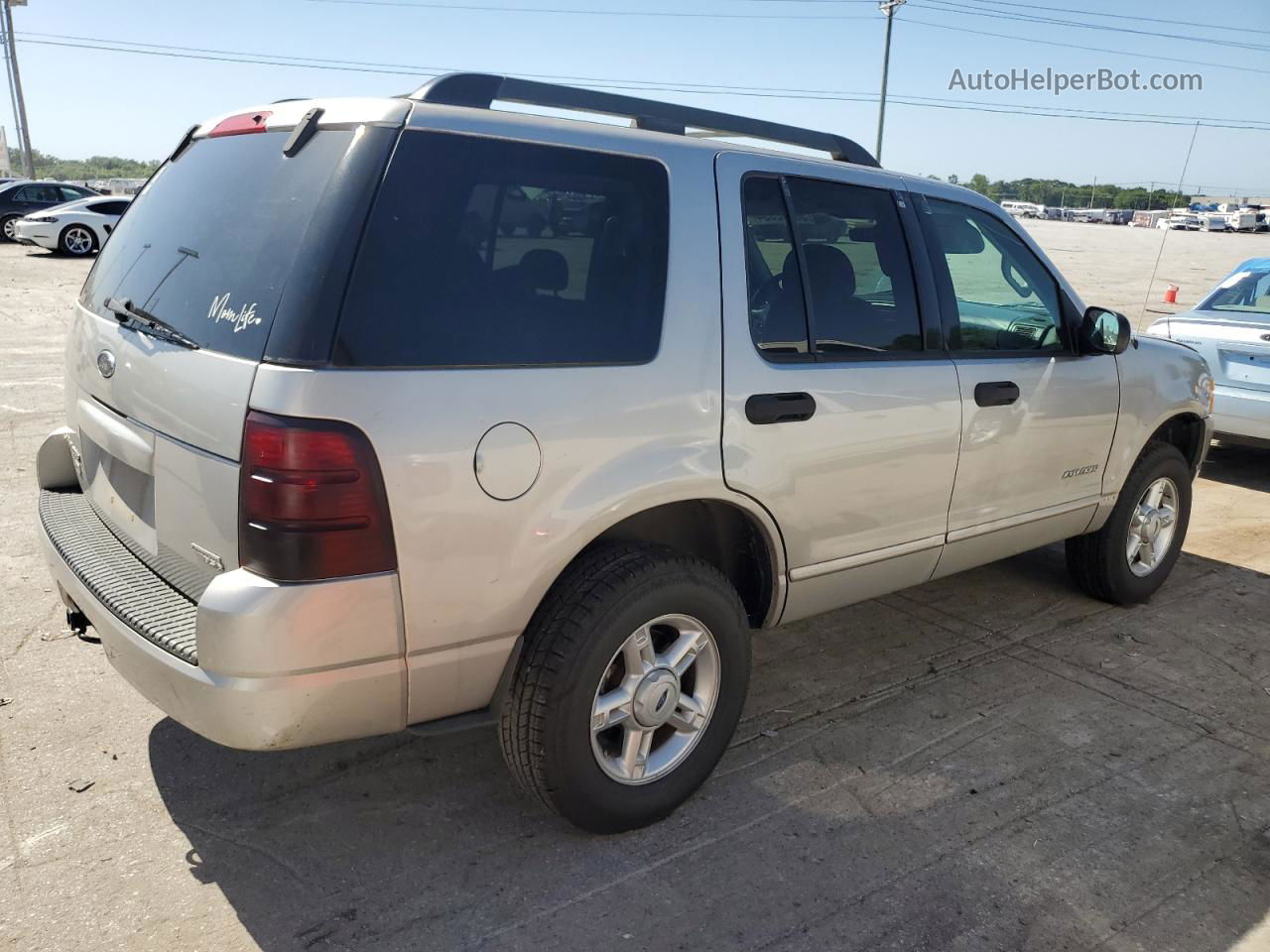 2005 Ford Explorer Xlt Silver vin: 1FMZU73KX5UB25570