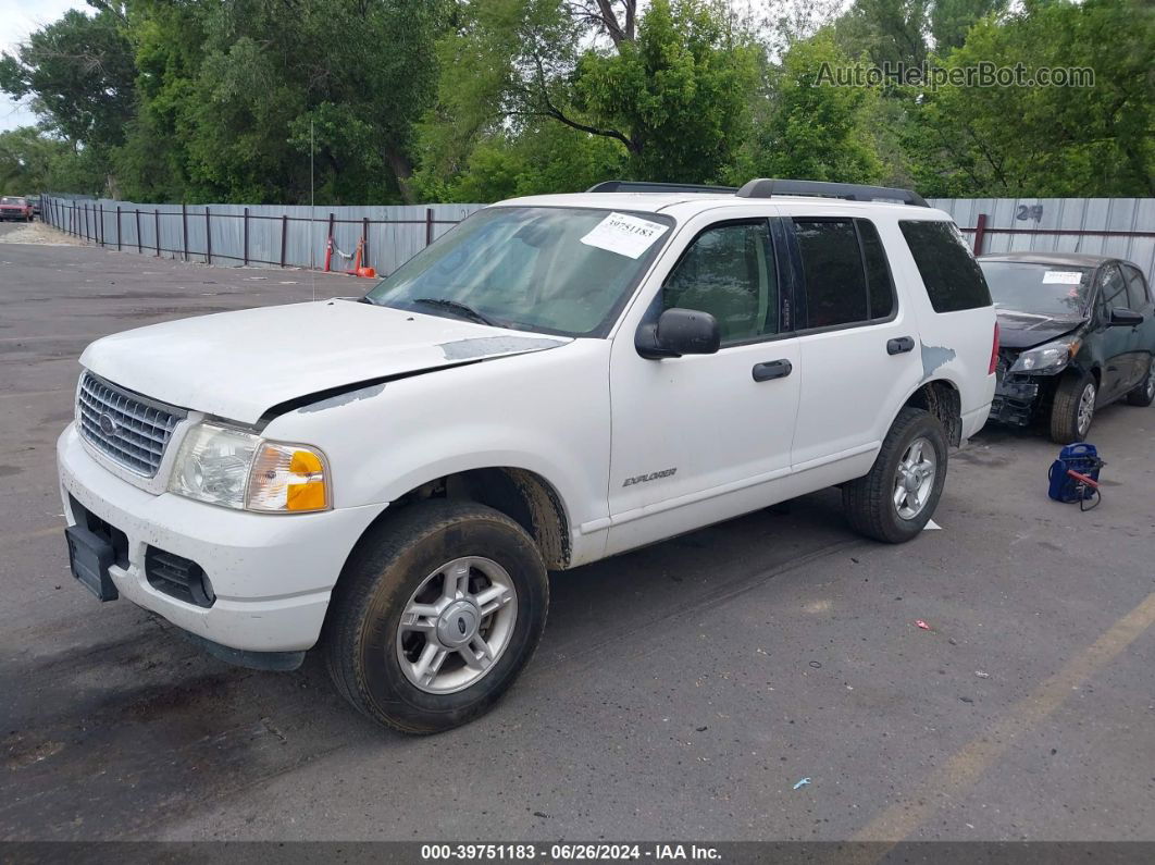 2005 Ford Explorer Xlt/xlt Sport White vin: 1FMZU73W55UB29495