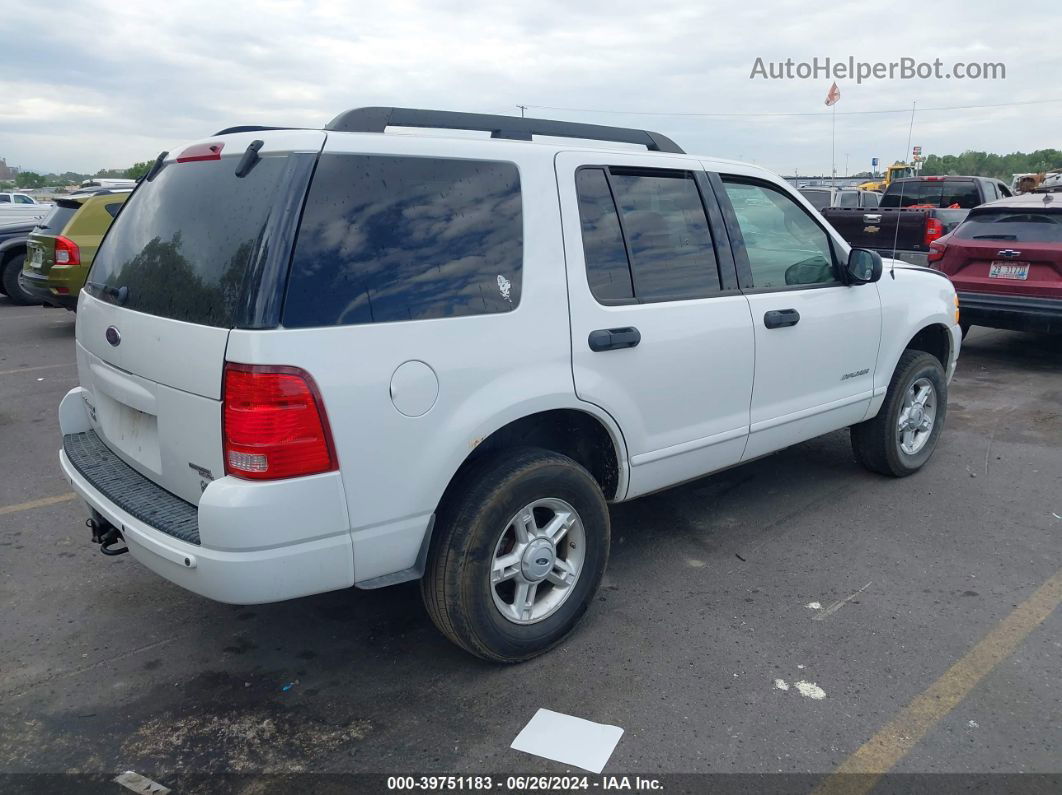 2005 Ford Explorer Xlt/xlt Sport White vin: 1FMZU73W55UB29495